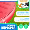 KESSER® Randabdeckung -c Ø 244 , 305 , 366 , 426 cm , 30cm breit 100% UV-beständig reißfest Federabdeckung , Grün , Blau Bunt, 366 cm Bild 3