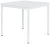 Schreibtisch Profi Besprechungstisch Büromöbel Verkaufstisch Computertisch 80x80 cm RAL 9003 weiß 331017 Bild 1