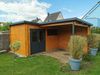 Fjordholz Gartenhaus Modell Lola 28 Farblos Bild 2