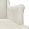 vidaXL Sessel Creme Samt 42029944 Bild 5