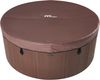 mSpa Whirlpool Denver & Rova - Ø 182x70 cm - ganzjährig Outdoor Pool - XXL, Stecksystem mit Einlageplane, feste Außenwand - inkl. LED, UVC+, WiFi, App-Steuerung, 6 Personen Bild 3