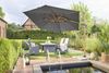 Primaster Ampelschirm Tarifa anthrazit Ø 4m Sonnenschirm Gartenschirm schwenkbar Bild 2