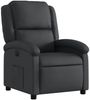 vidaXL Relaxsessel Elektrisch Schwarz Echtleder 3204254 Bild 4