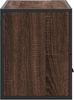 vidaXL TV-Schrank Braun Eiche 80x31x39,5 cm Holzwerkstoff und Metall 848923 Bild 5