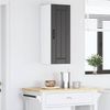 vidaXL Wandschrank LUCCA Schwarz 30 x 31 x 80 cm Holzwerkstoff 885007 Bild 4