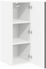 vidaXL Wandschrank LUCCA Schwarz 30 x 31 x 80 cm Holzwerkstoff 885007 Bild 5
