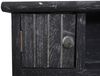 Schlüsselbrett HWC-A48, Schlüsselkasten Schlüsselboard mit Türen, Massiv-Holz MVG-zertifiziert ~ shabby grau Bild 5