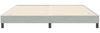 vidaXL Boxspringbett ohne Matratze Hellgrau 200x210 cm Samt 3315843 Bild 5