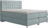 99rooms Leonel Boxspringbett Velours MONOLITH 180x200 cm Silber Bild 4