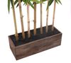 bümö plants Sichtschutz - Täuschend echter Bambus Wall, geruchloser Premium Raumtrenner für lebendiges Ambiente - authentische, künstliche Pflanzen als Deko für's Wohnzimmer, Büro & mehr, BUP-bambus-wand Bild 4