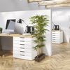 bümö plants Sichtschutz - Täuschend echter Bambus Wall, geruchloser Premium Raumtrenner für lebendiges Ambiente - authentische, künstliche Pflanzen als Deko für's Wohnzimmer, Büro & mehr, BUP-bambus-wand Bild 5