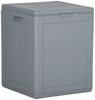 vidaXL Garten-Aufbewahrungsbox 90 L Grau PP-Holzoptik 151233 Bild 2