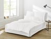 Irisette Interlock-Jersey uni Bettwäsche Set uni Lumen 8129 weiss 155x200 cm + 1 x Kissenbezug 80x80 cm Bild 3