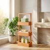 Relaxdays Badregal Bambus mit 3 Ablagen Bild 5