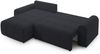Selsey Simolla – Ecksofa mit Schlaffunktion und Bettkasten, links, Chenille, Anthrazit Bild 4