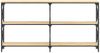 vidaXL Konsolentisch Sonoma-Eiche 156x28x80,5 cm Holzwerkstoff 835425 Bild 4