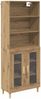 vidaXL Highboard Artisan-Eiche 69,5 x 32,5 x 180 cm Holzwerkstoff 3416035 Bild 2