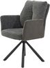 Jockenhöfer Gruppe Drehstuhl Shelby (Set, 2 St), 4-Fuss-Stuhl, 360° drehbar, Taschenfederkern, bis 150kg belastbar Bild 2