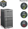 MBOX24 MODERN Mülltonnenbox 1er für 120 Liter Mülltonne | Anthrazit | Mülltonnenverkleidung | Mülltonnenhaus | Box für Mülltonnen | Mülltonnenunterstand | Mülltonneneinhausung Bild 2