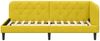 vidaXL Eckbettgestell Gelb 100 x 200 cm Samt 42016622 Bild 5