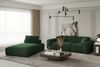 Chaiselongue Sezlong Liege CELES in Stoff Opera Velvet Grün Bild 3