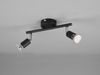 Reality Leuchten 2er Spot Paris schwarz matt Bild 3
