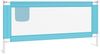 Kleinkind-Bettschutzgitter Blau 200x25 cm Stoff Bild 2