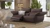 Sofanella Leder 3-Sitzer Einzelsofa CUNEO Ledersofa in Braun M: 260 Breite x 101 Tiefe Bild 3