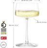 Stölzle Sektglas Stölzle Lausitz Power Champagnerschale 6er Set, Glas Bild 4