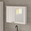 Badspiegelschrank Vanity Weiß 68 x 51 cm Vicco Bild 3