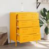 vidaXL Sideboard Senfgelb 68x39x89 cm Stahl 842985 Bild 3