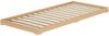 Niederflurbett Bettrahmen Studenten Futon Bodenbett 100x200 Buche Massivholz V-60.66-10Rollrost und Matratze inkl. Bild 2
