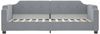vidaXL Tagesbett mit Matratze Hellgrau 80x200 cm Stoff 3197611 Bild 4