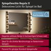 Spiegelleuchte Regula II IP44 E14 230V max. 4x40W dimmbar Schwarz Bild 2