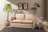 2-Sitzer-Schlafsofa, 'Saga', 66 x 70 x 148, Beige Bild 2