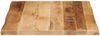 vidaXL Tischplatte mit Baumkante 40x40x3,8 cm Raues Mango Massivholz 370678 Bild 4
