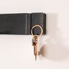 HOME DELUXE Garderobenleiste HOOK inkl. Haken und Magnete - Schwarz - 5 x Haken Bild 4