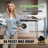 BigDean Wäscheständer 20m extra hoch & dicke Leinen - Wäscheständer XXL - Wäscheständer platzsparend - Klappbarer Flügelwäscheständer- Wäschetrockner Made in Europe Bild 5