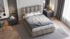 PANDA MÖBEL GmbH Polsterbett BLISS Luxus-Bett mit Lattenrost Wahl Bonell,Taschen und Kokosmatratze, Ein Luxusbett in jeder Größe 140x200 cm 160x200 cm 180x200 cm Bild 3