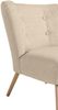 Sessel Kassi Bezug Flachgewebe Buche natur / beige 22347 Bild 4