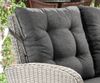 Destiny MERANO II 2er Sofa, vintage weiß, Polster anthrazit Bild 3