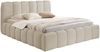 Compleo Polsterbett Wolkenbett Boucle, ERMS SLIM Doppelbett (mit Bettkasten), 120/140/160/180/200x200 Bild 2