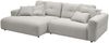 KAWOLA Sofa MIKA Ecksofa Cord hellgrau Longchair links 86 x 167 x 276 cm Bild 3