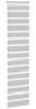 vidaXL Doppelrollo Hellgrau 55x230 cm Stoffbreite 50,9 cm Polyester 4014486 Bild 3