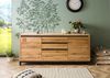Sideboard Wildeiche 190x45x85 natur geölt VILLANDERS #151 Bild 3