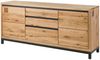 Sideboard Wildeiche 190x45x85 natur geölt VILLANDERS #151 Bild 1