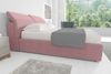 99rooms Danio Polsterbett Rosa 200x200 cm Strukturstoff INARI Bild 3