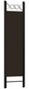 vidaXL 3-tlg. Raumteiler Braun 120 x 180 cm 320700 Bild 4