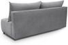 Sofa 3-Sitzer mit Schlaffunktion XENIO in Stoff Soft Grau Bild 5