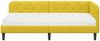 vidaXL Eckbettgestell Gelb 90 x 190 cm Samt 3394150 Bild 5